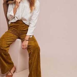 Att:twa Anthropologie corduroy flare pants